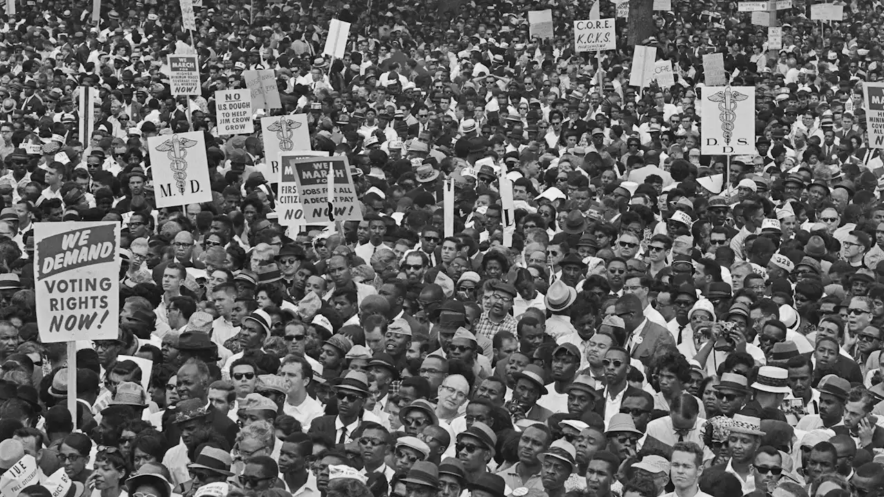 At March on Washington's 60th anniversary, leaders seek energy of original movement for civil rights