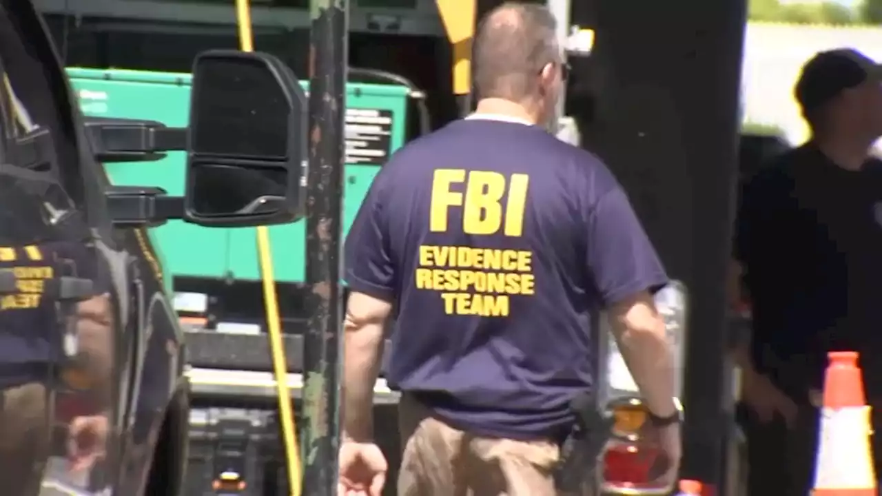 FBI agents conduct search of Newton home