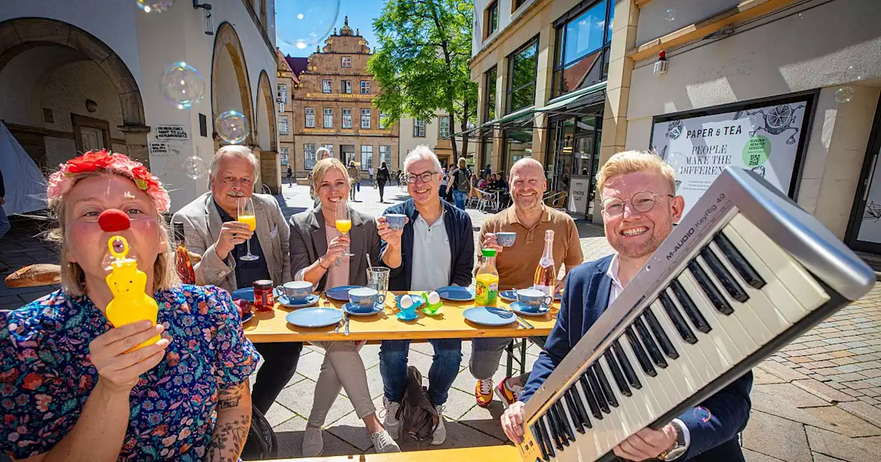 Johannes Oerding und Ben Zucker in Bielefeld und Sonntag Kaffee-Klatsch in der Altstadt