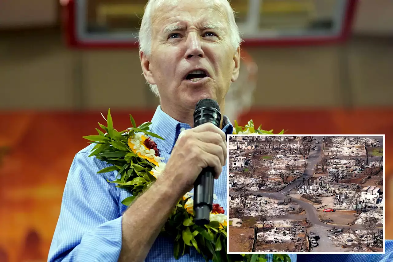 Biden’s shameful Maui visit: Letters to the Editor — Aug. 24, 2023