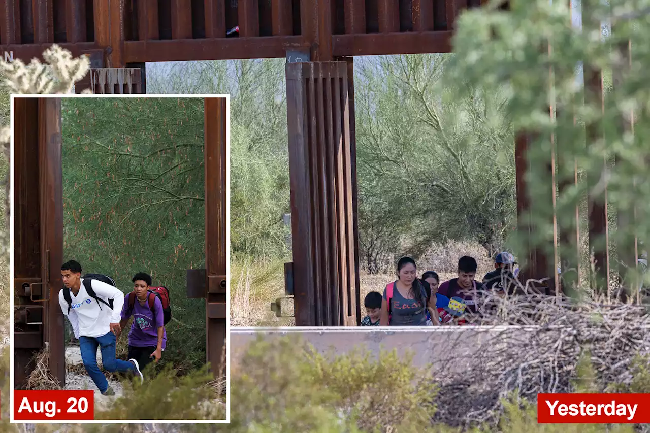Border gates in Arizona remain open —despite only 1.6 inches of rain since July 15
