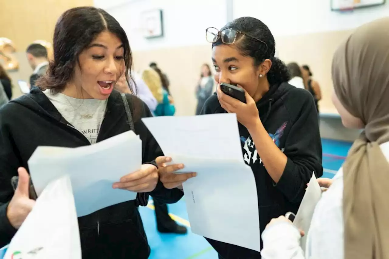 In Pictures: Joy and relief on GCSE results day