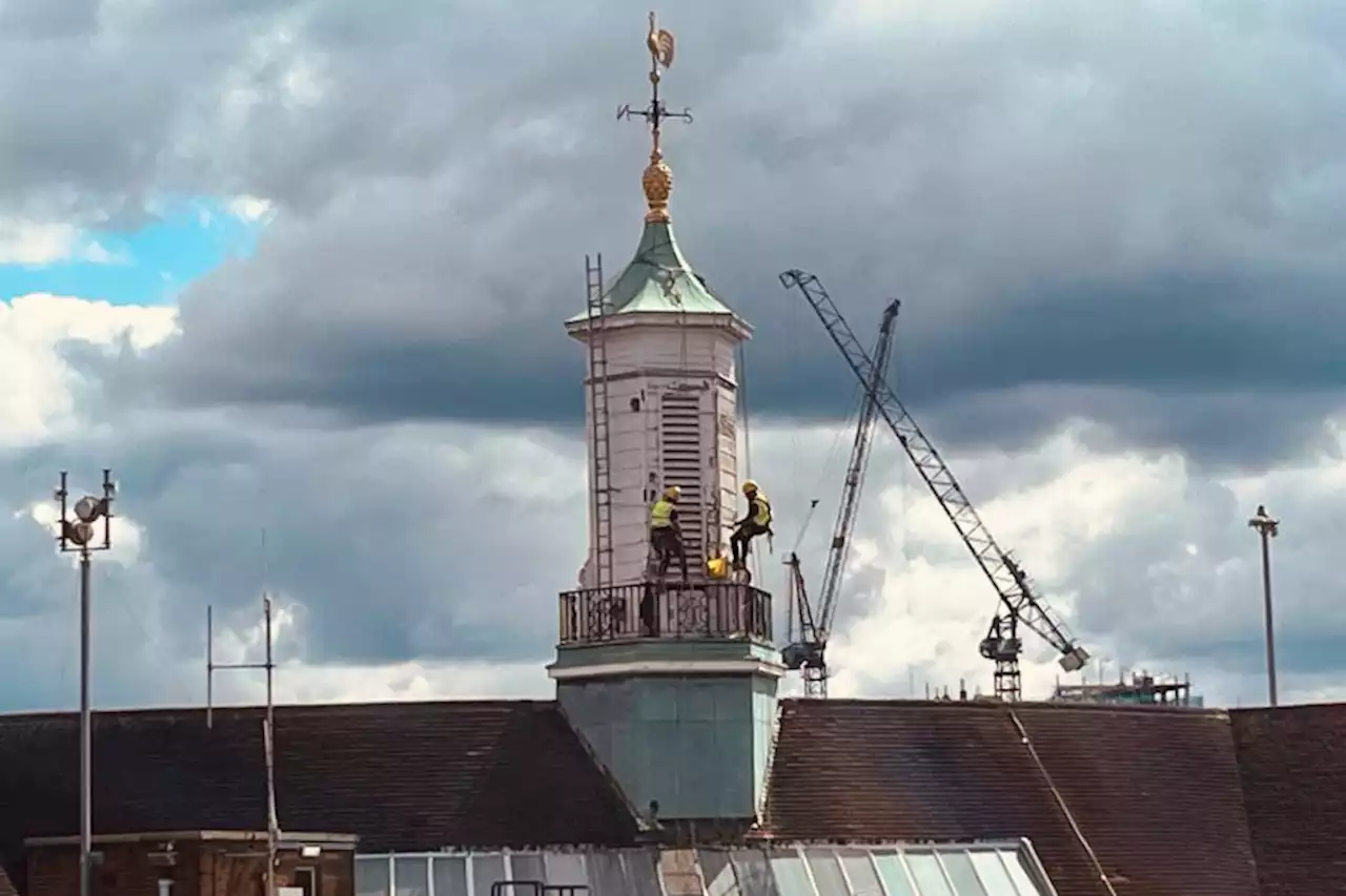 Watford Town Hall clock tower renovations complete