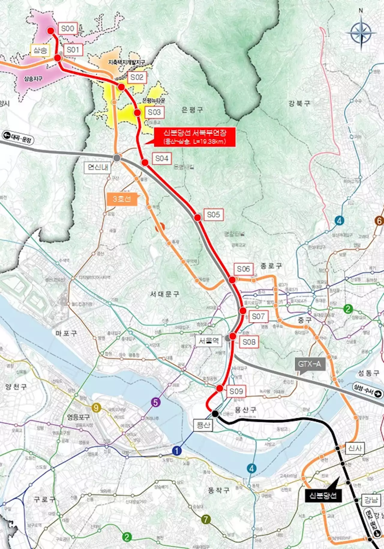 예타 넘지 못한 신분당선 서북부 연장… 서울시 '노선 재검토'