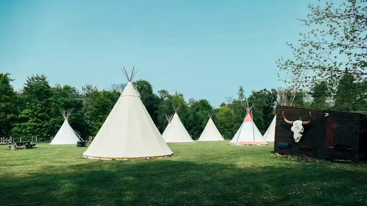 Passez une nuit insolite sous un tipi dans le Ranch de Calamity Jane à Languidic