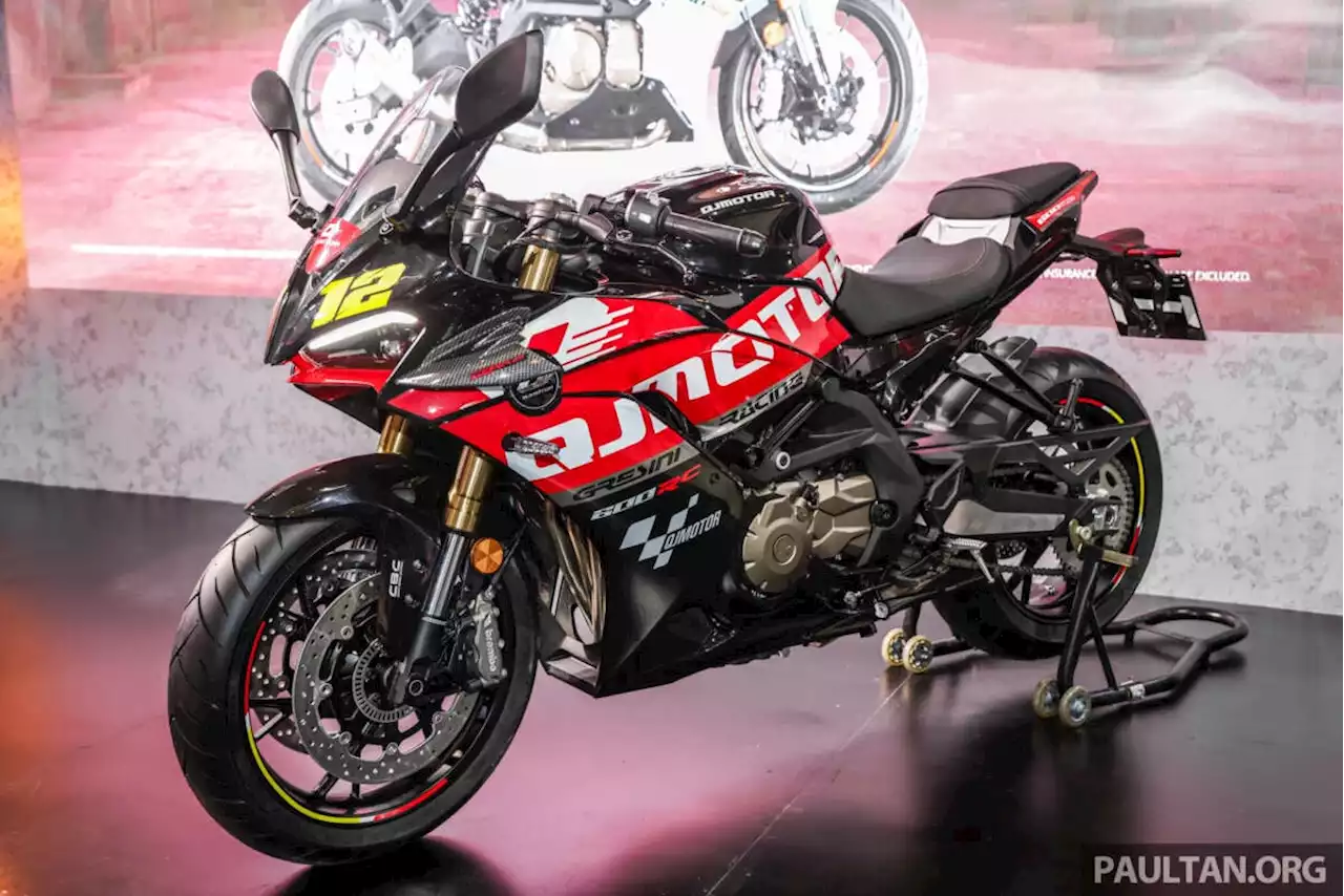 2023 QJMotor SRK600RC Malaysian launch - inline-four, 600 cc, 80 hp, priced at RM39,888