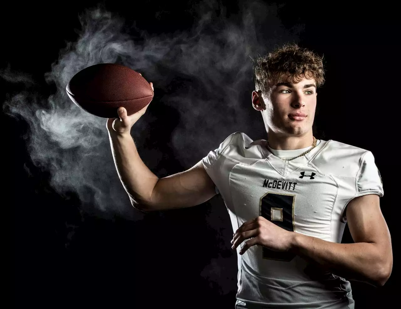 Bishop McDevitt QB Stone Saunders focuses on season after capturing state title: video