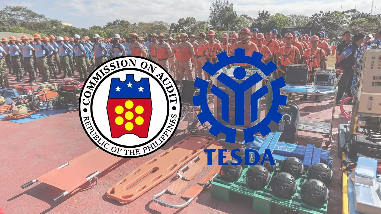 COA to TESDA: Leave disaster response to DSWD, NDRRMC