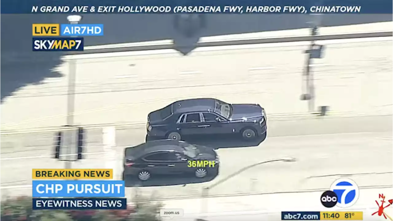 A Thief Took a $500,000 Rolls-Royce Phantom on a High-Speed Chase Through L.A.—and Escaped