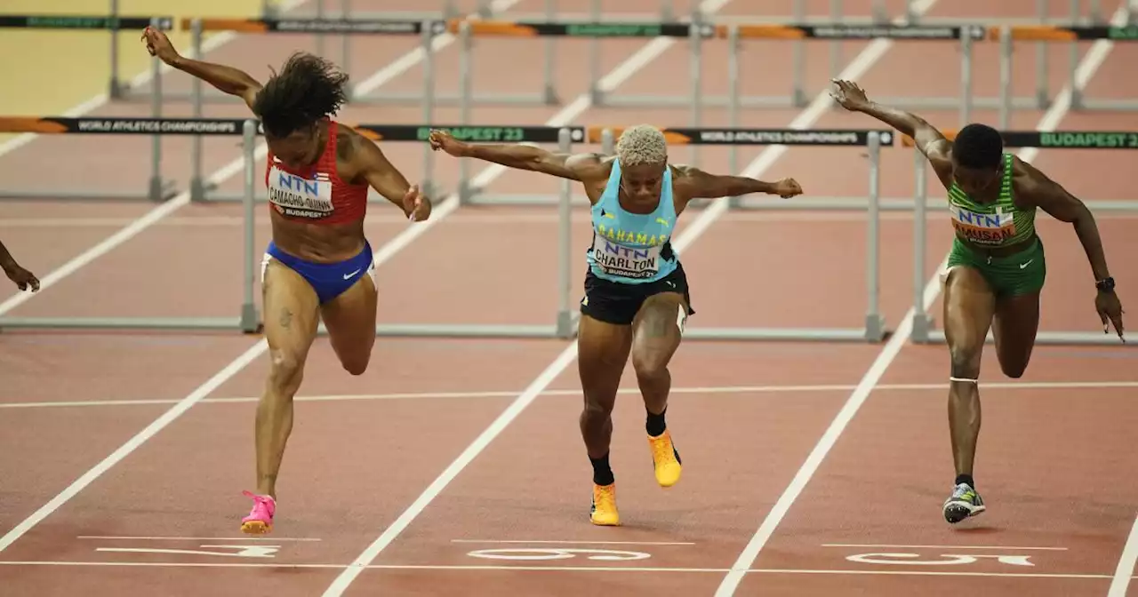 Camacho-Quinn se queda con la plata en el Mundial; jamaiquina la vence por 1 centésima