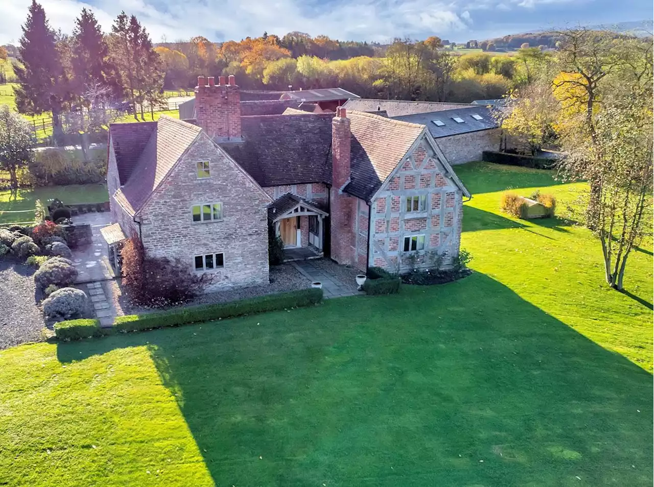 Grade II listed South Shropshire property and farm on sale for £1.9 million