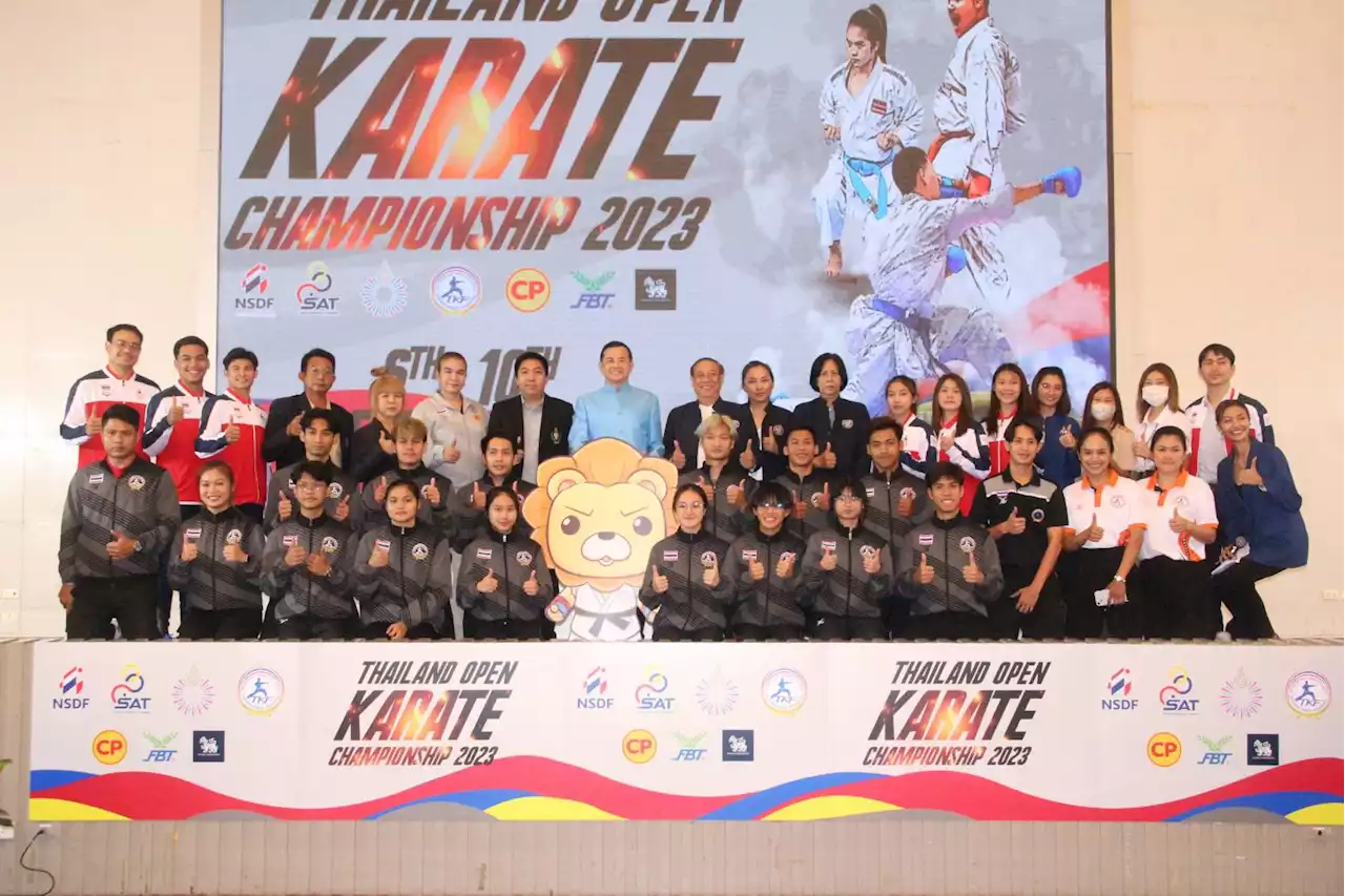 จัดงานใหญ่ 'คาราเต้ ไทยแลนด์ โอเพน' นักสู้ 18 ชาติ ร่วมชิงเงิน 1 แสน