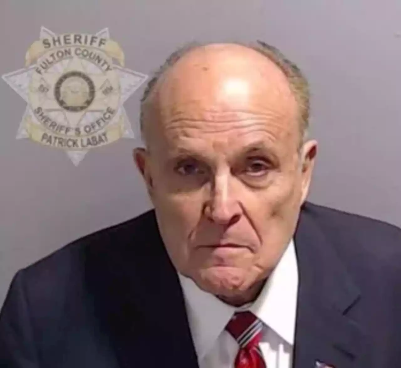 Giuliani mugshot emerges after he turns himself in on Trump-Georgia 2020 case