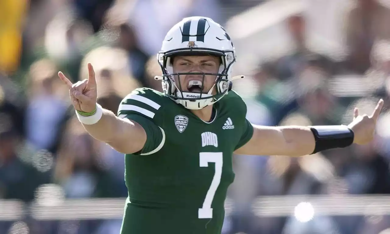 Ohio University QB Kurtis Rourke ranked No. 1 prospect on CFL scouting list