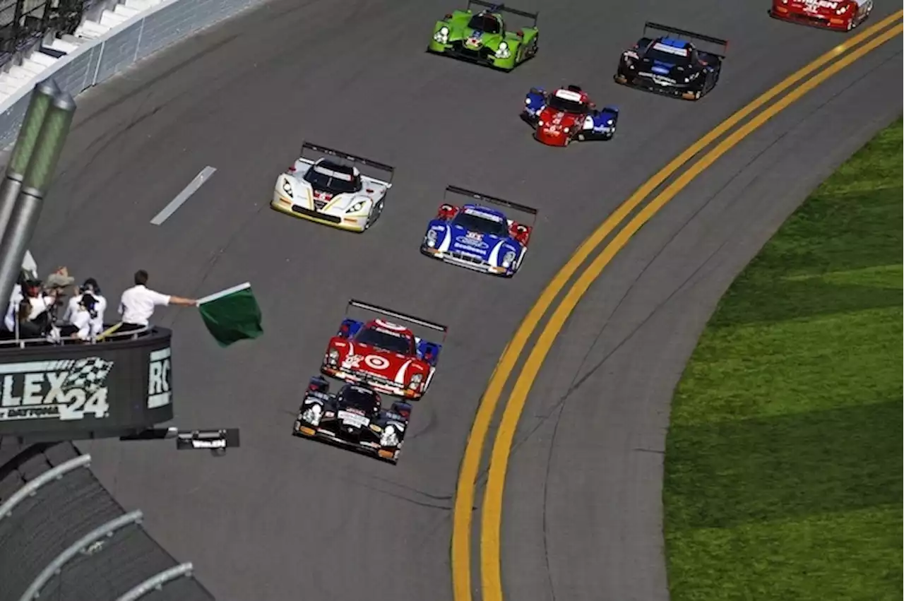 24h Daytona, 2h: Ford dominiert die Startphase