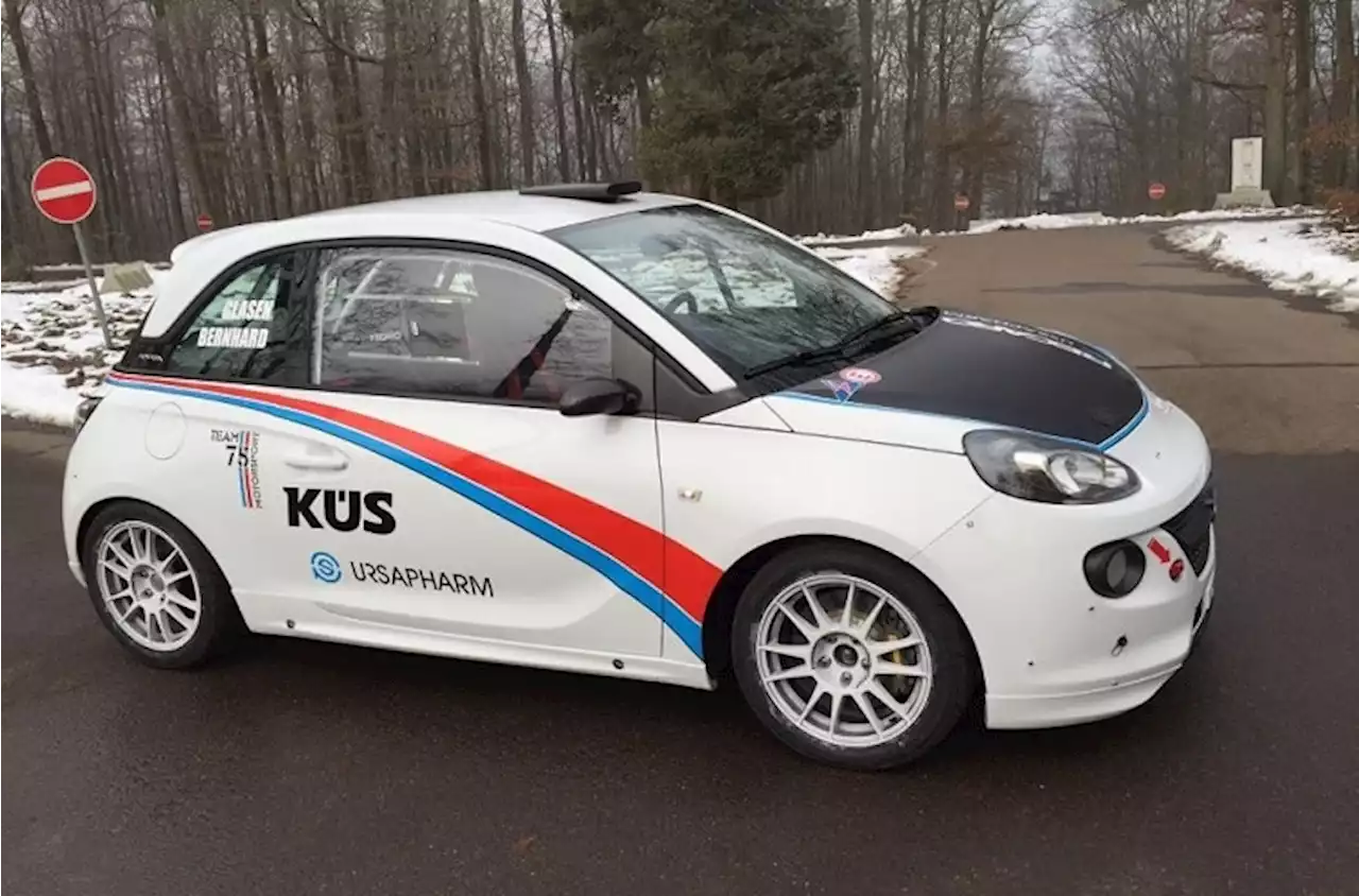 Neues Rallye Auto für das Team75 Bernhard