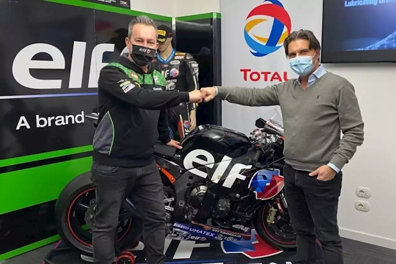 Puccetti Kawasaki atmet auf: Sponsor ‹Elf› verlängert