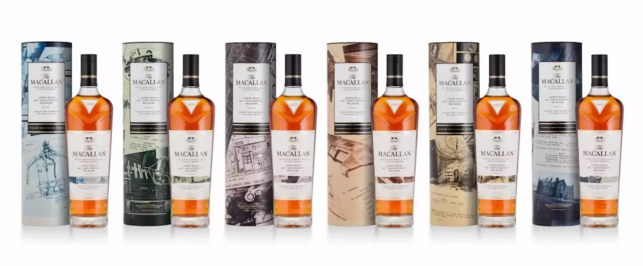 The Macallan celebrates 60 Years Of James Bond Films With New Collection