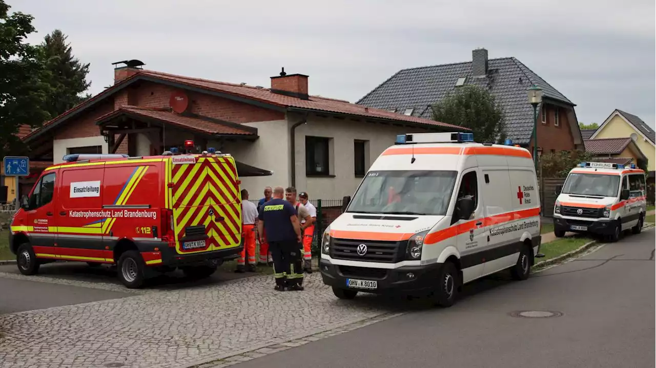 Nach Brand in Brandenburg: Suche nach weiteren Munitionsteilen in Hohen Neuendorf unterbrochen