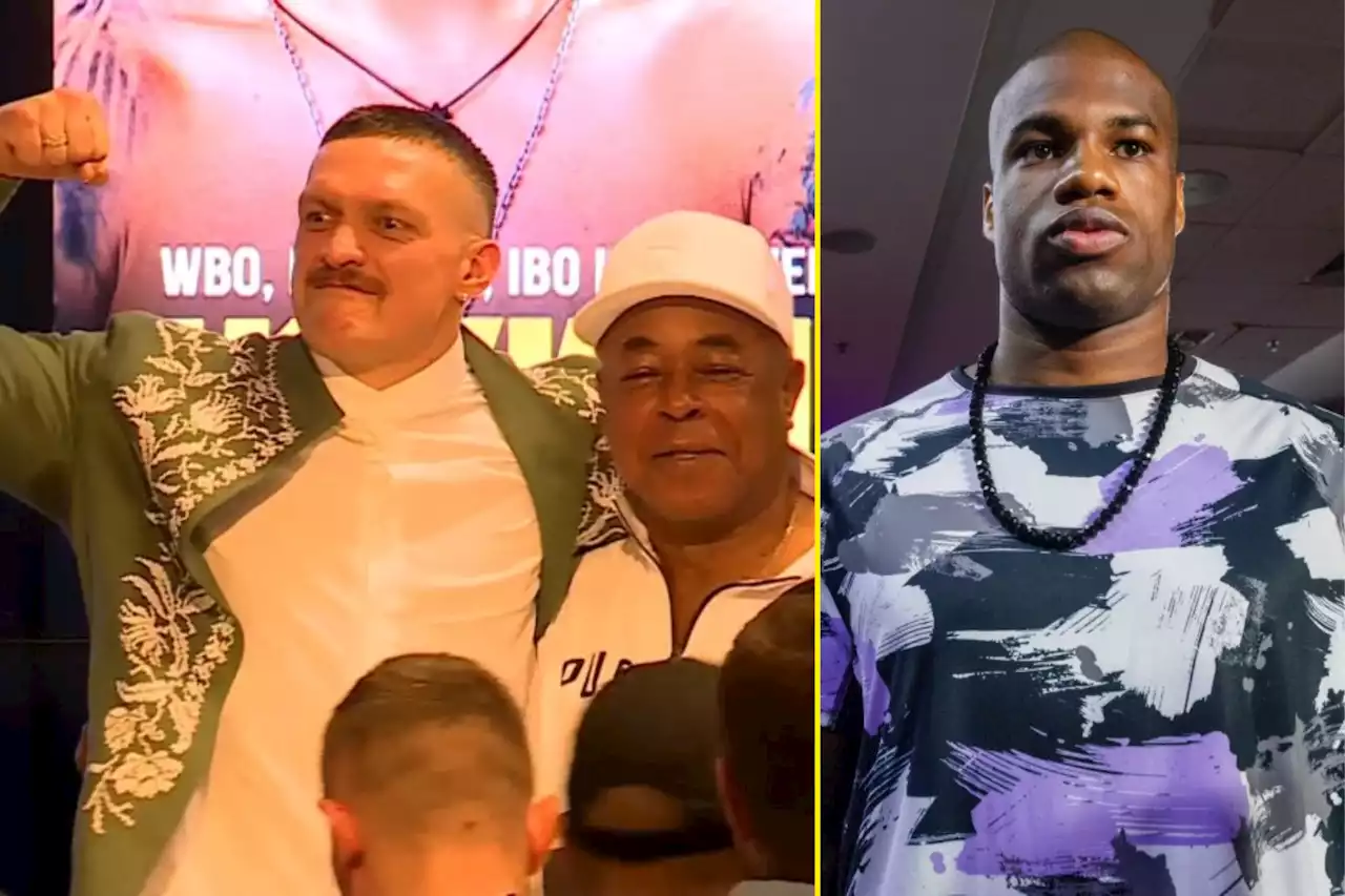 Usyk reunites with former trainer who is now 'secret weapon' for Dubois