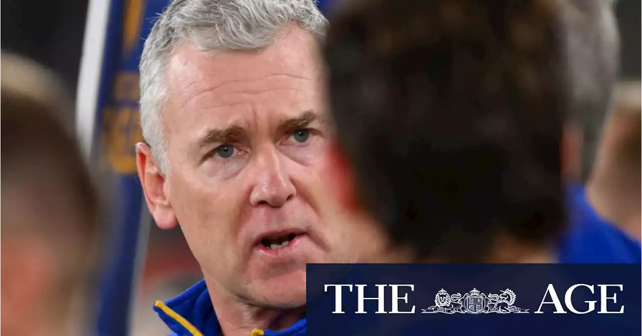 West Coast Eagles powerbrokers back Adam Simpson