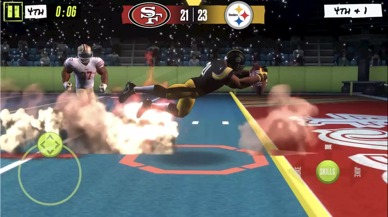 Crypto NFL game scores millions of downloads, full gameplay going live