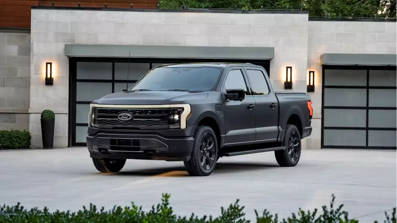 Ford introduces new limited 2024 F-150 Lightning Platinum Black