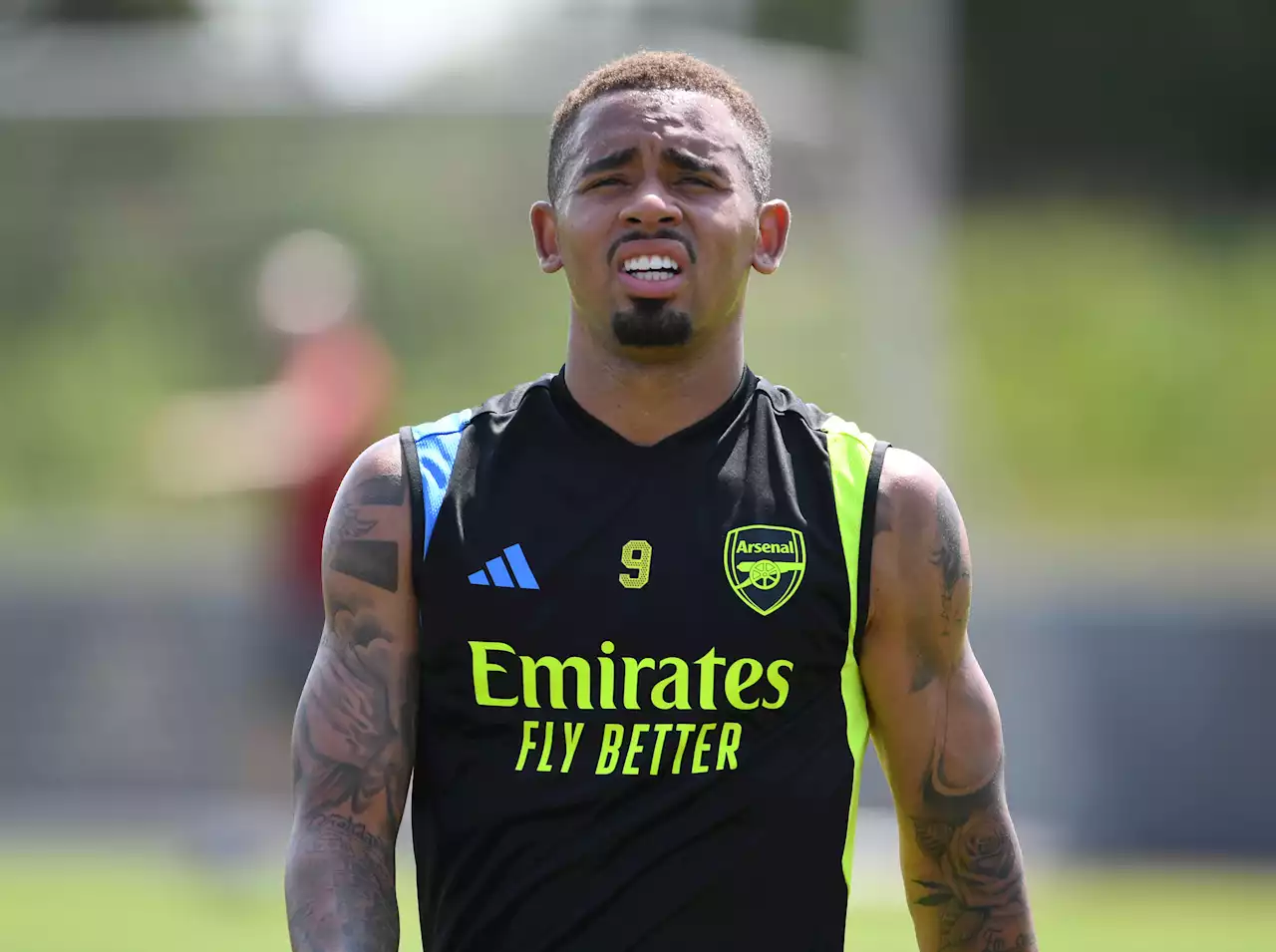 Gabriel Jesus spotted back in Arsenal training in huge boost for the Gunners