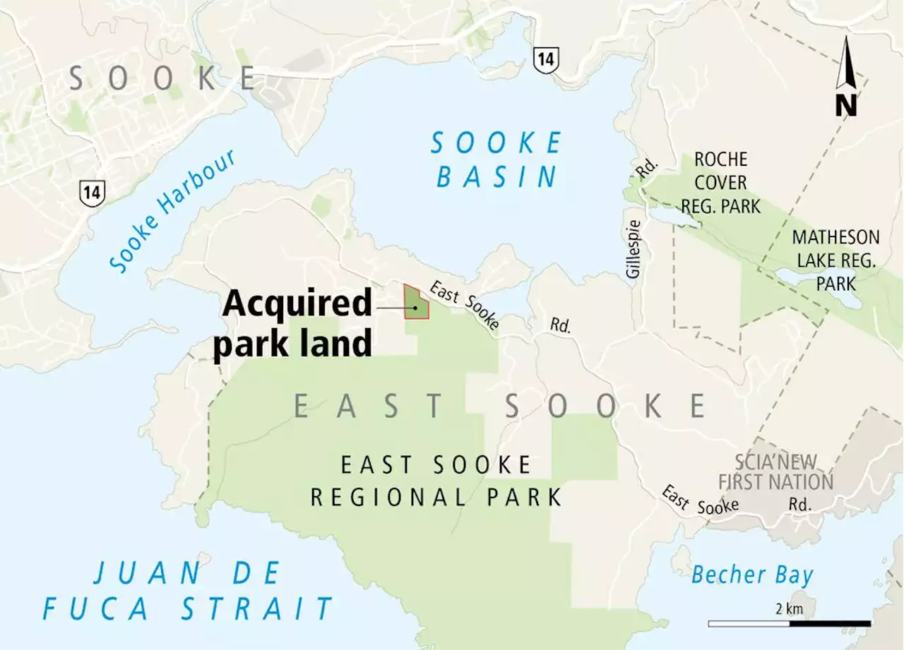 East Sooke Park expands with 25-acre land acquisition