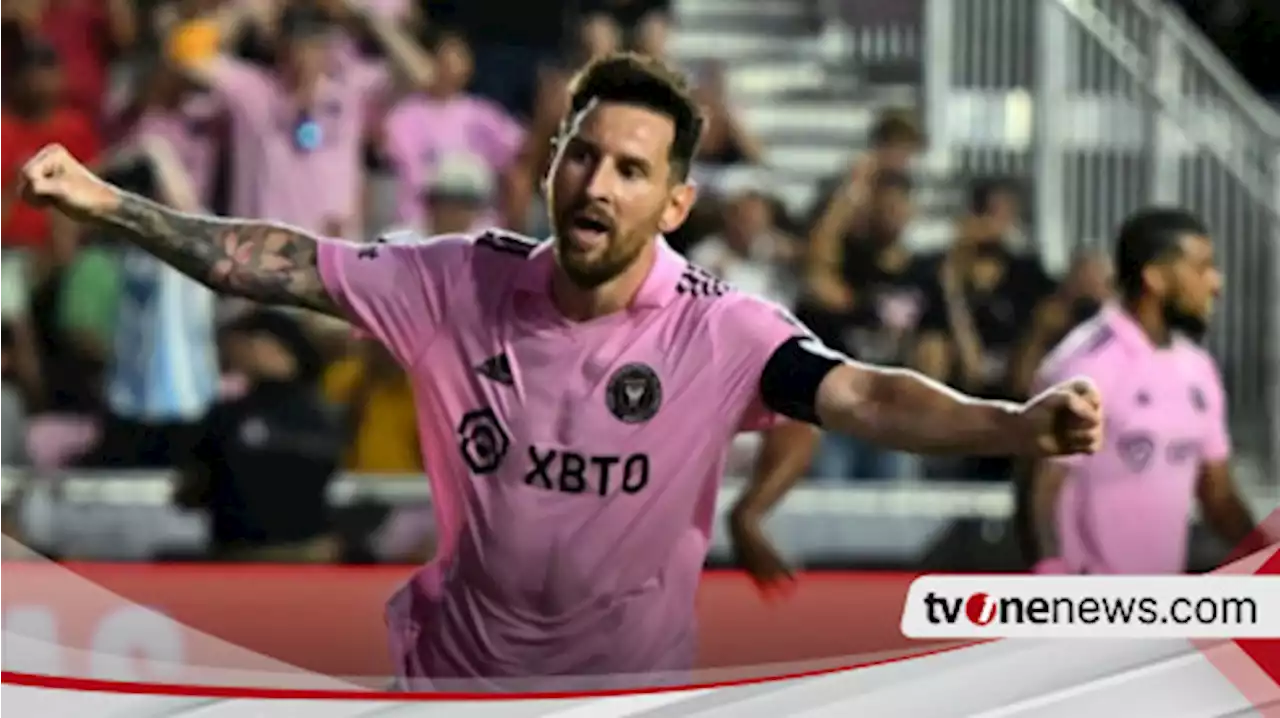 Lionel Messi Cetak Dua Assist, Inter Miami ke Final US Open Cup 2023