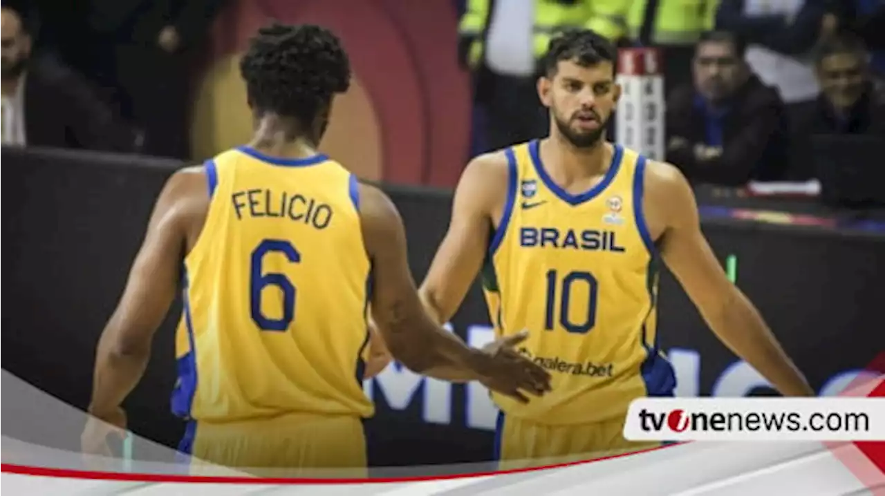 Main di Grup G, Brasil Respek dengan Semua Lawan di FIBA World Cup 2023