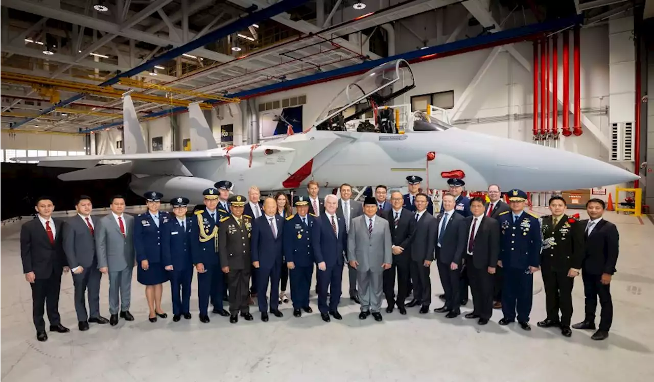 Indonesia, Boeing meterai MoU penjualan jet F-15EX