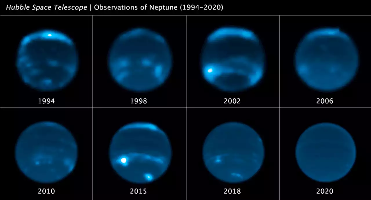 Neptune's Cloud Cover is Linked to the Solar Cycle