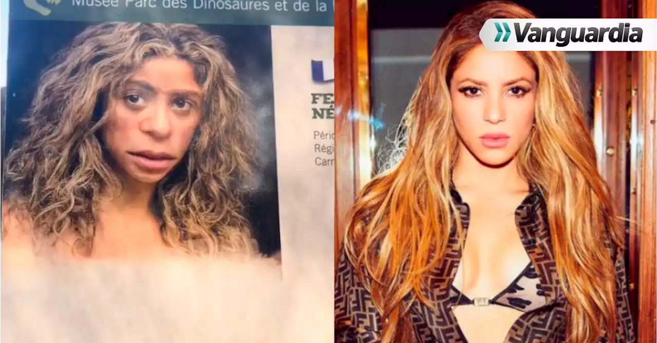 Indignación en redes sociales: El impresionante parecido de Shakira con una mujer neandertal se hace viral