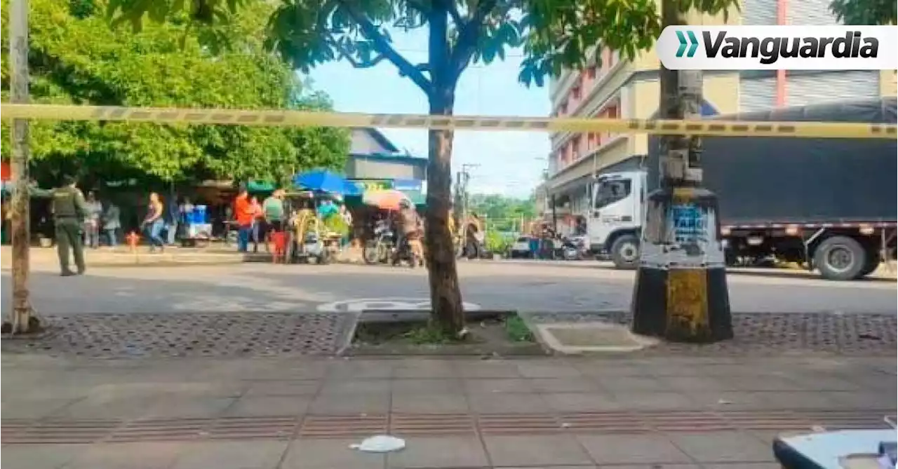 Video: Cámara grabó el momento en que un delincuente resultó herido en Barrancabermeja