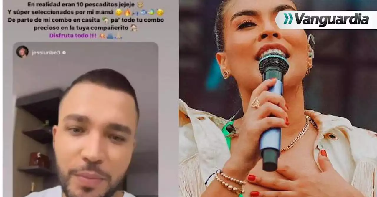 Video: El curioso y oloroso regalo que le dio Karen Lizarazo a Jessi Uribe