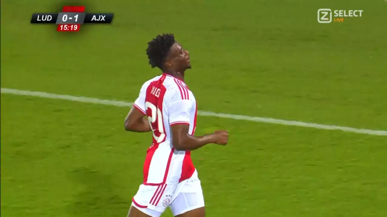 Mohammed Kudus voltooit zijn hattrick in mogelijk afscheidsduel bij Ajax