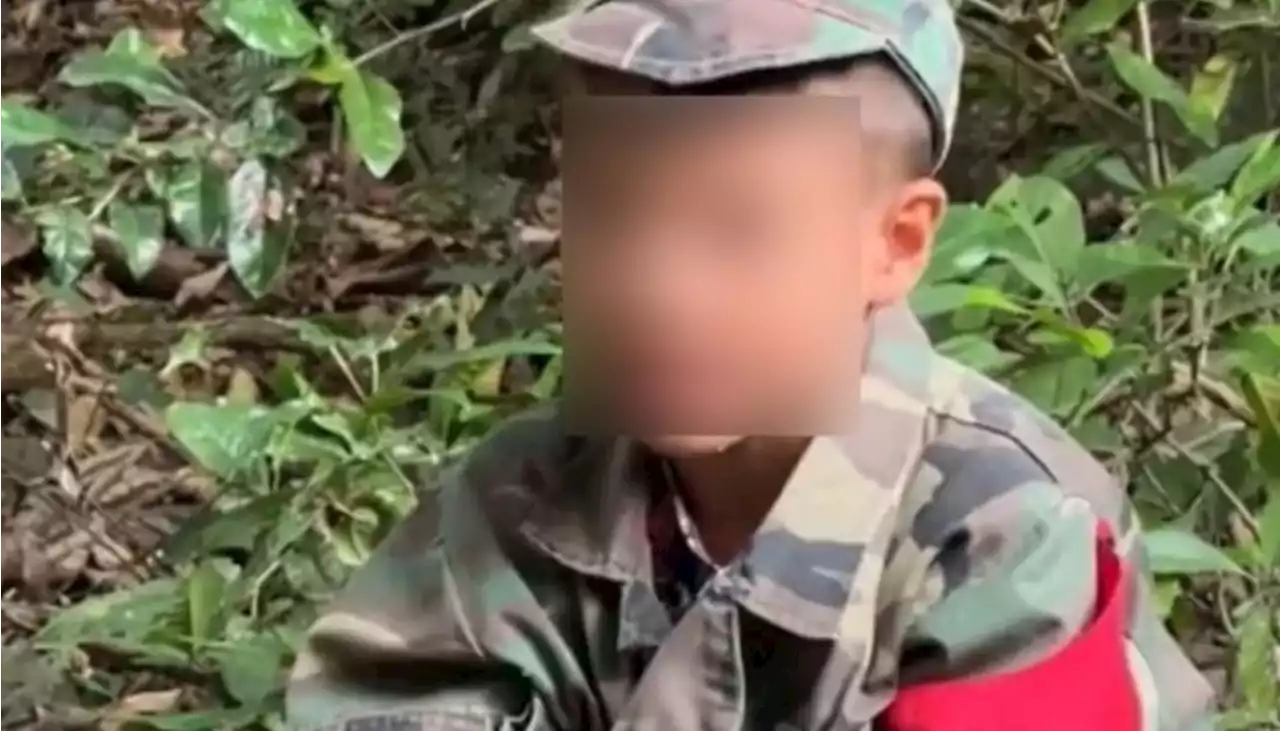 Es falso un video que muestra el testimonio de un niño con el uniforme del ELN: Ejército