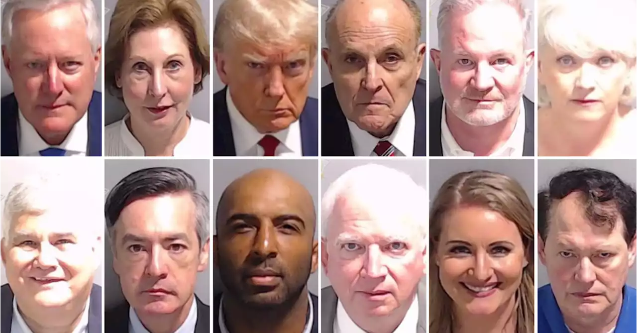 All the mugshots of Donald Trump's accused co-conspirators