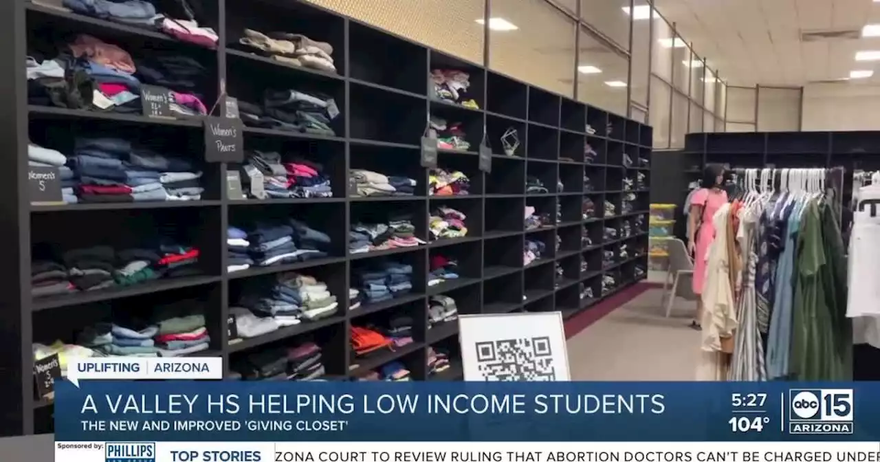 'Giving Closet' debuts new look to open school year at Barry Goldwater High School