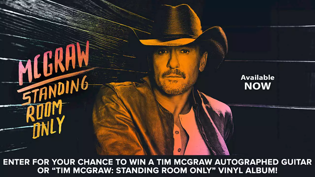 Enter for your chance to win a Tim McGraw autographed guitar or vinyl album!