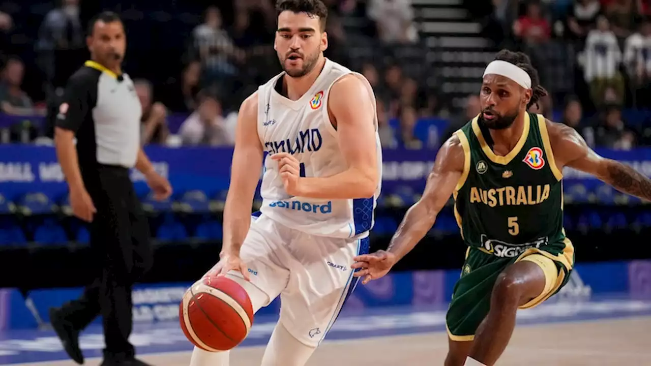 Boomers get World Cup off to perfect start with 26-point win over Finland