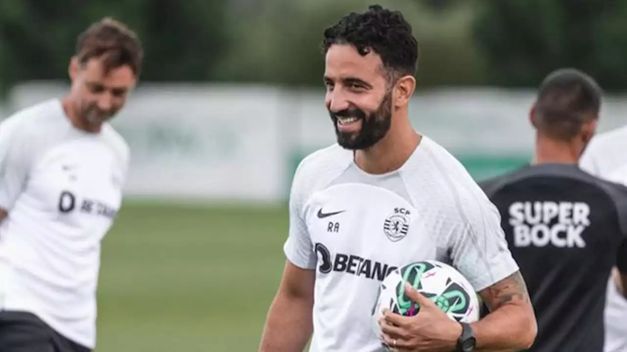 Leões continuam a preparar a receção ao Famalicão (Sporting)