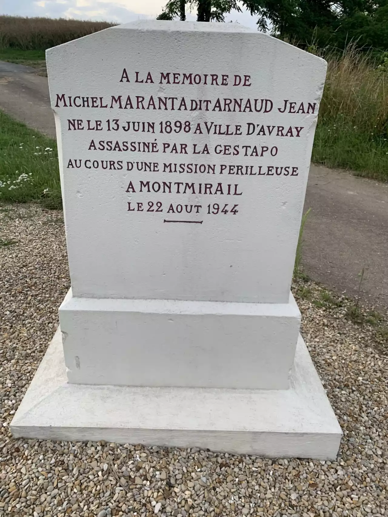 Marne : qui était donc Michel Maranta, fusillé par les Nazis le 22 août 1944 ?