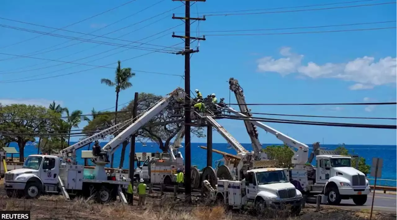 Maui County sues Hawaiian Electric over wildfire negligence