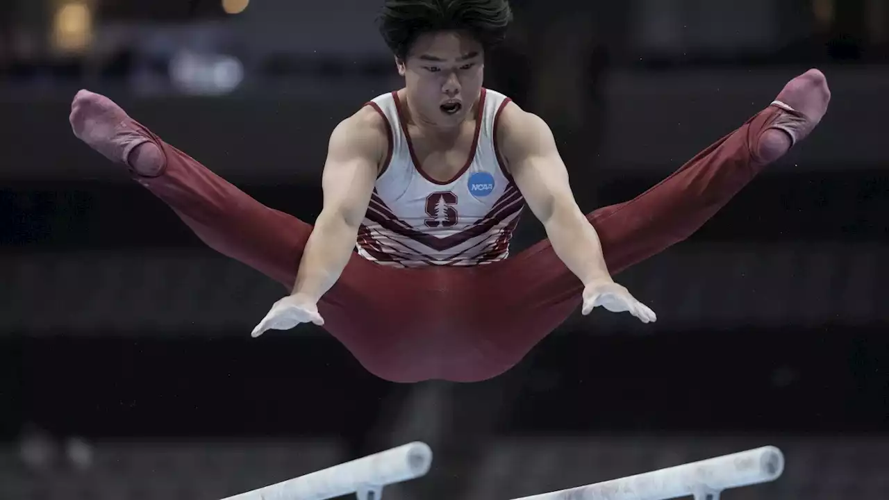 Teenager Asher Hong takes narrow lead after first day of U.S. men's gymnastics championships