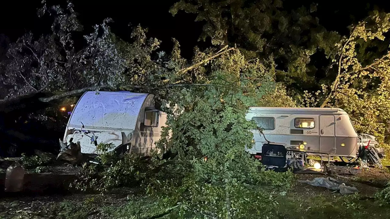 Schwere Unwetter wüten in Bayern: Mehrere Menschen verletzt