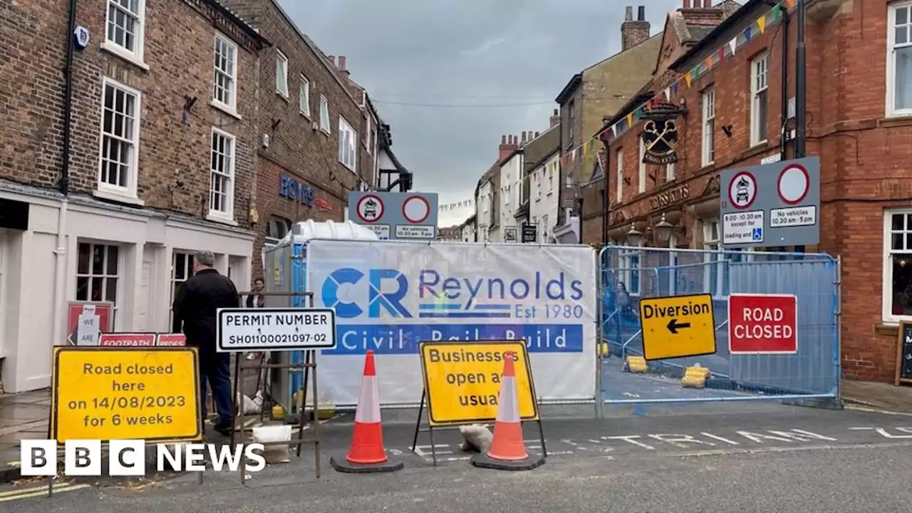 York anti-terror bollards works hitting business, say traders