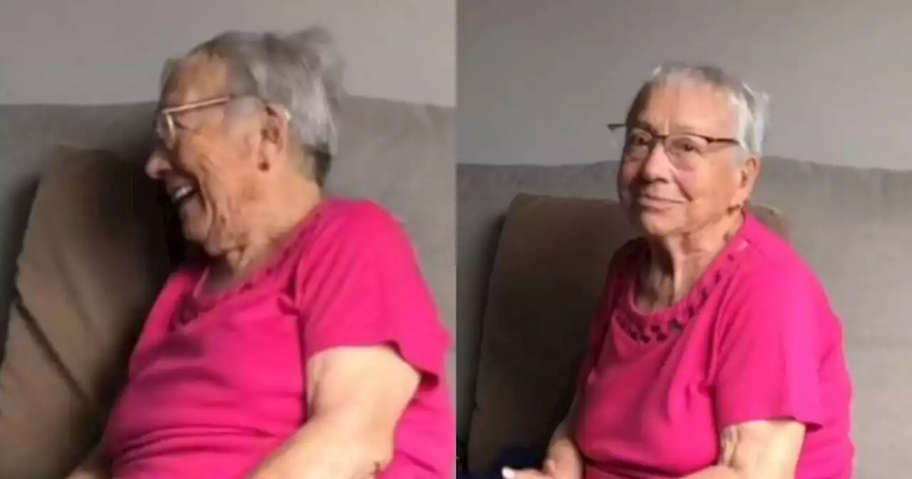 Abuelita se hizo viral por coquetearle al novio de su nieta: 'Que te deje a ti y me aproveche a mí'