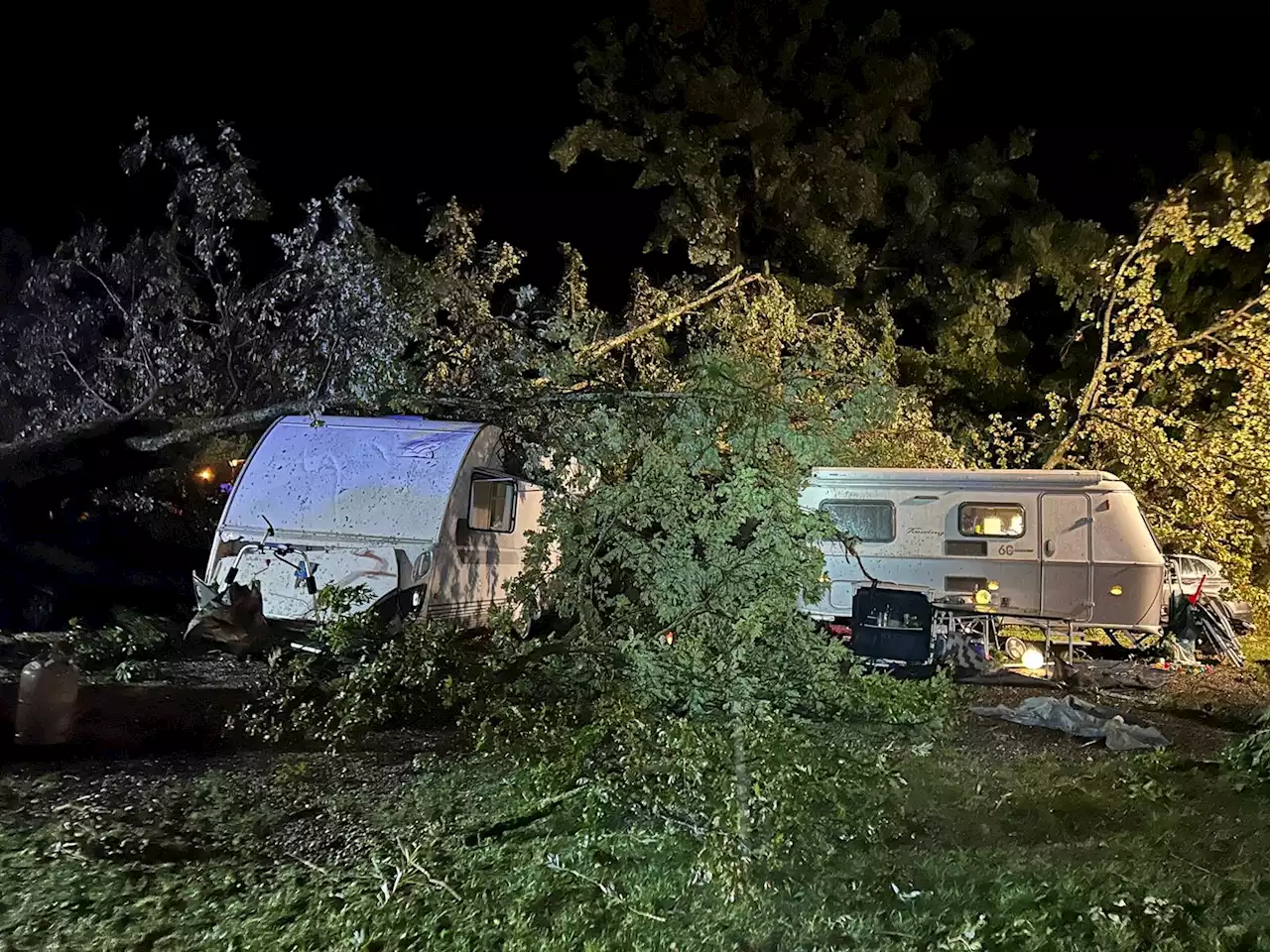 Schwere Unwetter wüten in Bayern - mindestens 16 Verletzte